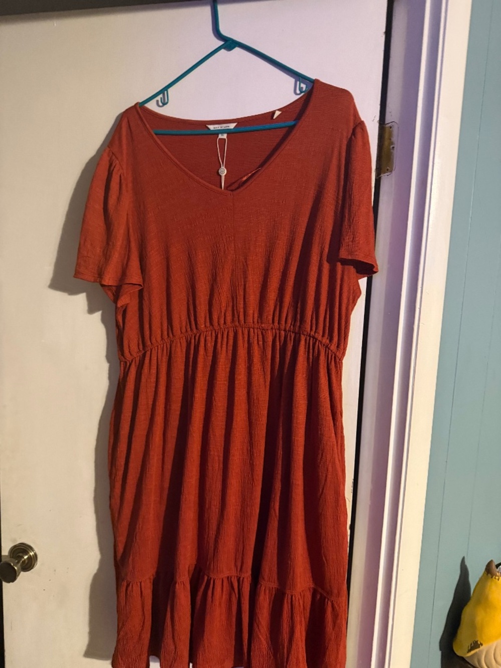Orange dress